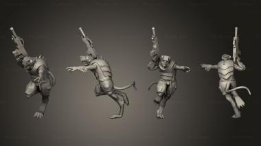 Military figurines Great Rat Rifle 5 3d model