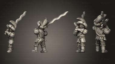 Military figurines Great Sword 2 3d model