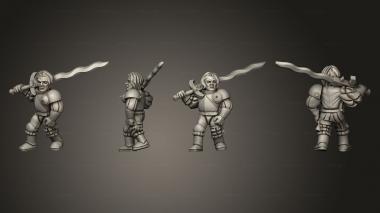 Military figurines Great Sword 5 3d model