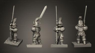 Military figurines Great Sword 7 3d model