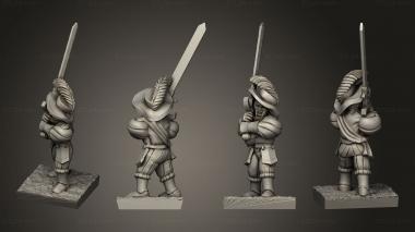 Military figurines Great Sword 13 3d model