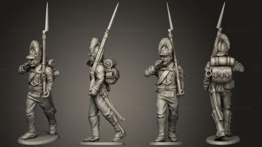 Military figurines Grenadiers 04 v 2 3d model
