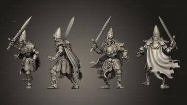 Military figurines Grinning Zombie 3d model