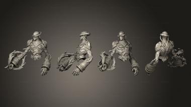 Military figurines Grooze The Morphic Ooze Bust 3d model