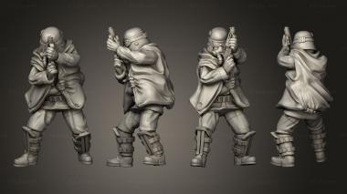 Military figurines Grunge Trooper 5 3d model