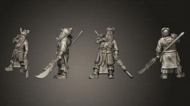 Military figurines Guan Yu v 2 3d model