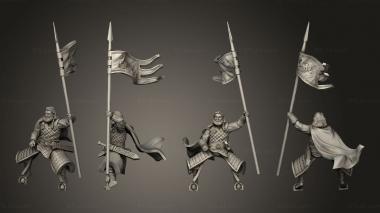 Military figurines Gumann 3d model