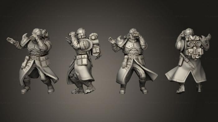 Military figurines (Gun shield 003 2, STKW_7168) 3D models for cnc
