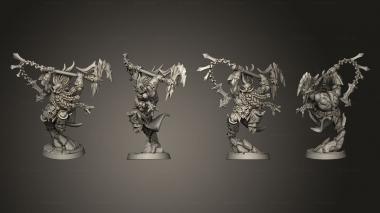 Military figurines Gundrof Ragingfire 3d model