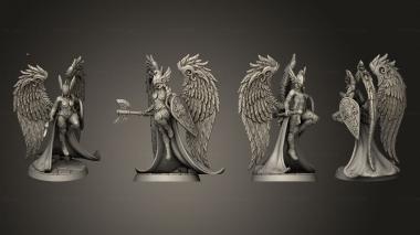 Military figurines Gunhild the Iron Wings 3d model