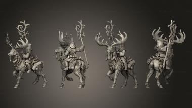 Military figurines Gunnar the Skald 3d model