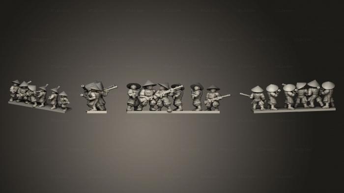 Military figurines (Gunners gunmenstand 005, STKW_7206) 3D models for cnc