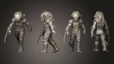 Military figurines HANDLER SKULL HUNTER 3d model