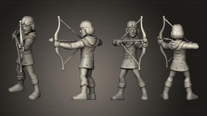 Military figurines (Hank the Ranger, STKW_7298) 3D models for cnc