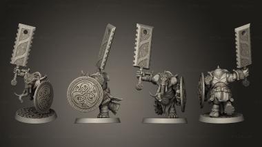 Military figurines Hanno Flatslap 3d model