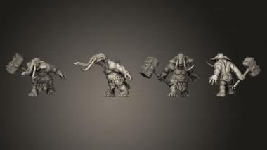 Military figurines Harawat Mauler 3d model