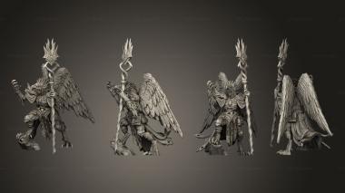 Military figurines Harbinger 1 Gauntlet Power 3d model