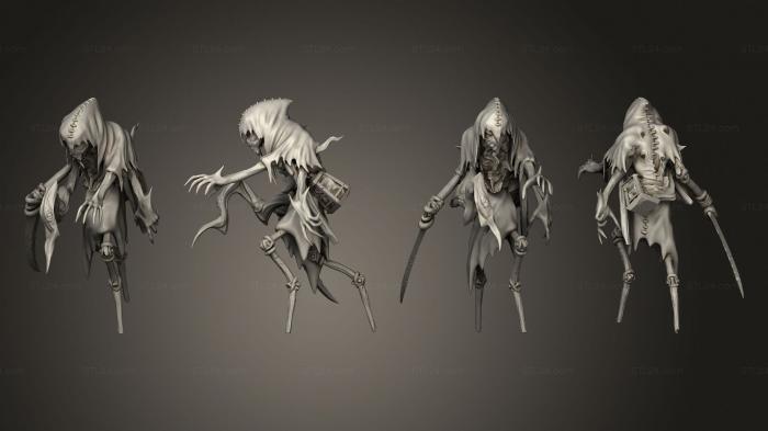 Military figurines (Harbinger of Nightmares Pre, STKW_7308) 3D models for cnc