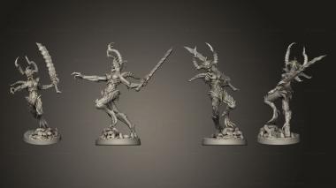 Military figurines Hatred Lesser Fiend Pose 6 3d model