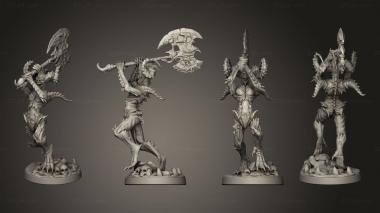 Military figurines Hatred Lesser Fiend Pose 7 3d model