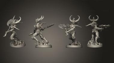 Military figurines Hatred Lesser Fiend Pose 8 3d model