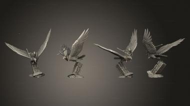 Military figurines Hawk 01 Bearer 003 3d model