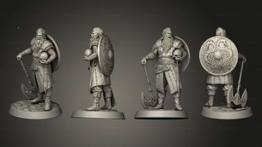 Military figurines Headsplitter Base 2 3d model