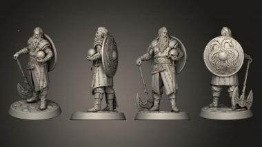 Military figurines Headsplitter 3d model