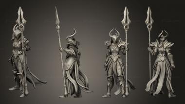 Military figurines Heaven and Hell Celestial Guardian Full 3d model