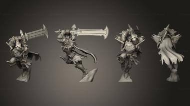 Military figurines Heavenly Guard Attacking Large 3d model