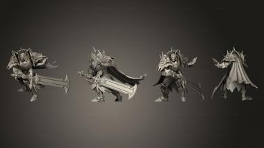 Military figurines Heavenly Guard Holy Book Large 3d model