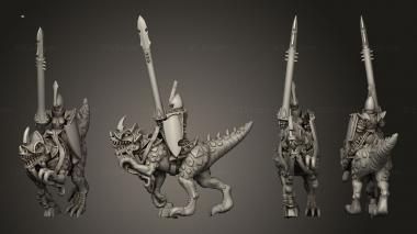 Military figurines heavy cavalry 16 3d model