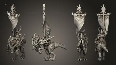Military figurines heavy cavalry 19 3d model