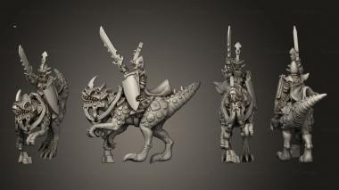 Military figurines heavy cavalry 20 3d model