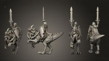 Military figurines heavy cavalry 21 3d model