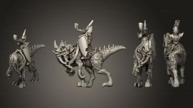 Military figurines heavy cavalry 22 3d model