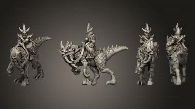 Military figurines heavy cavalry 23 3d model