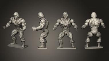 Military figurines Heman despieze 3d model