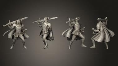 Military figurines Hendrik Greenhilt 3d model