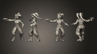 Military figurines Hera 1 blaster 001 3d model