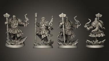 Military figurines Herald 3d model