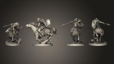 Military figurines Hero Anira 3d model