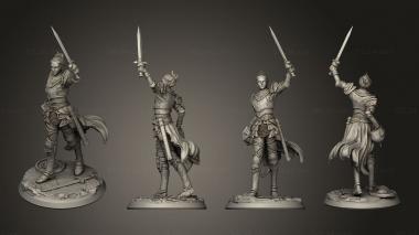 Military figurines Hero Coliseum Queen 3d model