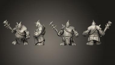 Military figurines hero Cyclops 3d model