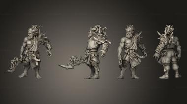 Military figurines Hero Tempest 3d model