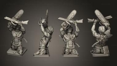 Military figurines Hero 3d model
