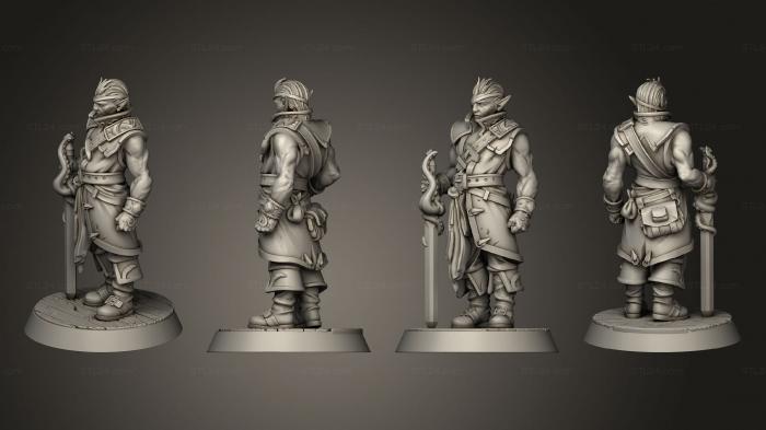 Military figurines (Heroes Alwin Slyphyra, STKW_7460) 3D models for cnc