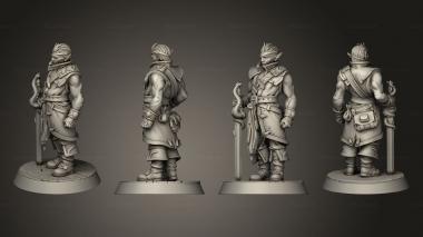 Military figurines Heroes Alwin Slyphyra 3d model
