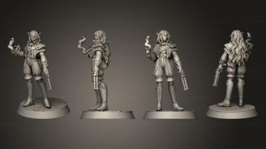Military figurines Heroes Aryn Gensys 3d model