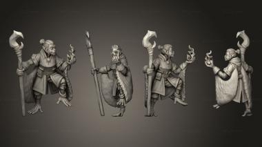 Military figurines Heroes Master Gunner Olyvia 3d model